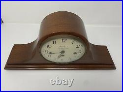 Seth Thomas 8 Day Woodbury Westminster Chime Mahogany 1302 Mantel Clock AS IS