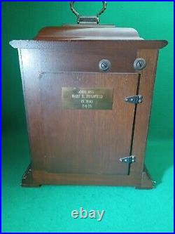 Seth Thomas 8Day Legacy-3W 1314-000 Mantel Clock Westminster Chime TESTED Works