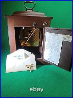 Seth Thomas 8Day Legacy-3W 1314-000 Mantel Clock Westminster Chime TESTED Works