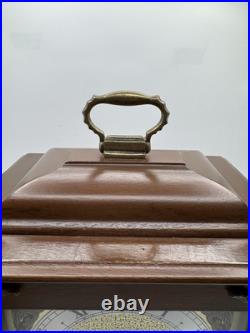 Seth Thomas 8Day Legacy-3W 1321-000 Mantel Clock Westminster Chime withKey WORKS