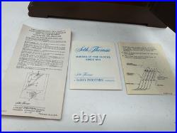Seth Thomas 8Day Legacy-3W 1321-000 Mantel Clock Westminster Chime withKey WORKS