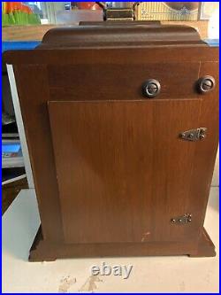 Seth Thomas 8Day Legacy-3W 1321-000 Mantel Table Clock Westminster Chime