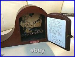 Seth Thomas 8Day Westminster Chime Mantle Clock 1302 Works Great