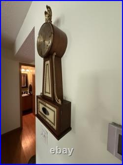 Seth Thomas A-200 8-Day Mechanical Wall Clock Westminster Chime Roman Numerals