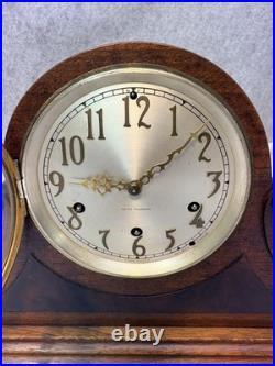 Seth Thomas Antique Westminster Chime Mantel Clock No 99 In American Walnut 1928