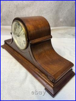Seth Thomas Antique Westminster Chime Mantel Clock No 99 In American Walnut 1928