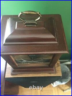 Seth Thomas Balance Wheel Carriage Clock with Westminster Chime for Parts / Repair