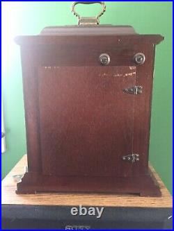 Seth Thomas Balance Wheel Carriage Clock with Westminster Chime for Parts / Repair