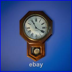 Seth Thomas By Talley Industries Westminster Chime Octagon Pendulum Wall Clock