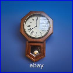 Seth Thomas By Talley Industries Westminster Chime Octagon Pendulum Wall Clock