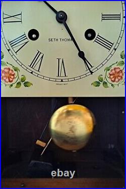 Seth Thomas Cathedral Sharon Model 8 Days Mantle/Wall Clock