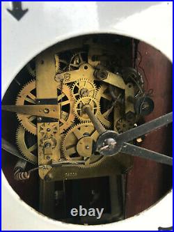 Seth Thomas Electric Self Winding Regulator Clock w Westminster Bell Movement