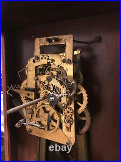 Seth Thomas Electric Self Winding Regulator Clock w Westminster Bell Movement