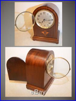 Seth Thomas Fully Restored Antique Westminster Chime Clock 61-1921 In Mahogany