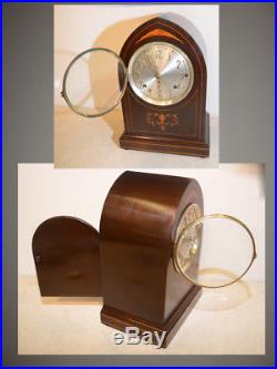 Seth Thomas Fully Restored Antique Westminster Chime Clock 64-1921 In Mahogany