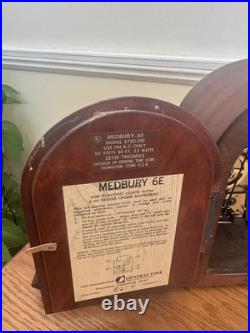 Seth Thomas Germany Westminster Chime Mantle Clock With Cord Working Vintage