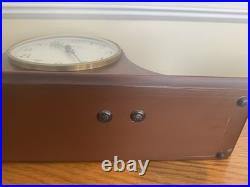 Seth Thomas Germany Westminster Chime Mantle Clock With Cord Working Vintage Seth Thomas Germany Westminster Chime Mantle Clock With Cord Working Vintage