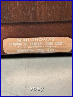 Seth Thomas LEGACY 3W 8-day Westminster Chime Mantel Clock 2 Jewels. Talley ind