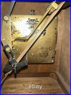 Seth Thomas LEGACY Chime MANTLE CLOCK 1314-000 WithKEY