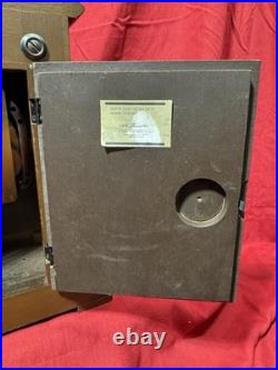 Seth Thomas Legacy 1303 E724-001 Westminster Chime Mantle Clock 8 Day 3 Hole