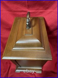 Seth Thomas Legacy 1303 E724-001 Westminster Chime Mantle Clock 8 Day 3 Hole