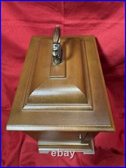 Seth Thomas Legacy 1303 E724-001 Westminster Chime Mantle Clock 8 Day 3 Hole