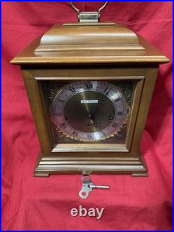 Seth Thomas Legacy 1303 E724-001 Westminster Chime Mantle Clock 8 Day 3 Hole