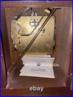 Seth Thomas Legacy 3-W Mantel Clock 1314 Westminster Chime