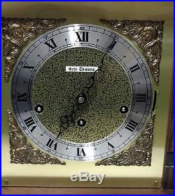 Seth Thomas Legacy 3W 8-Day Westminster Chime Key Wound Mantel Clock