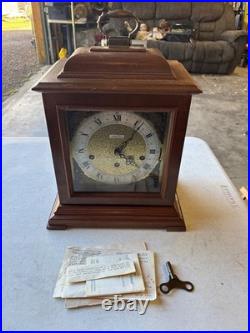 Seth Thomas Legacy 3W A403-001 8 Day 13 Mantel Clock 1981