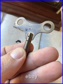 Seth Thomas Legacy 3W A403-001 8 Day 13 Mantel Clock 1981