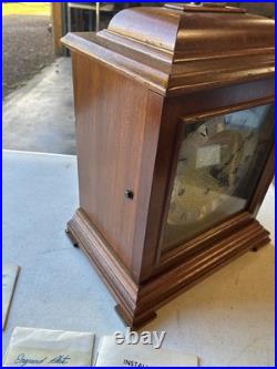 Seth Thomas Legacy 3W A403-001 8 Day 13 Mantel Clock 1981