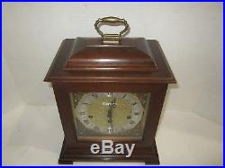 Seth Thomas Legacy-3W Quarter Hour Westminster Chime Bracket Clock 8-day
