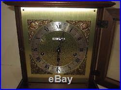 Seth Thomas Legacy-3W Quarter Hour Westminster Chime Bracket Clock 8-day