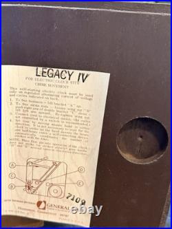 Seth Thomas Legacy 8-Day A403-001 Westminster Chime Mantel Clock Electrified