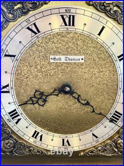 Seth Thomas Legacy 8-Day A403-001 Westminster Chime Mantel Clock Electrified