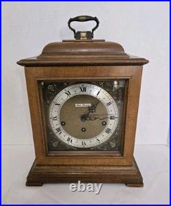 Seth Thomas Legacy IV 4 A403-000 8 Day Mantle Table Clock with Key 2 Jewels