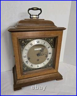 Seth Thomas Legacy IV 4 A403-000 8 Day Mantle Table Clock with Key 2 Jewels