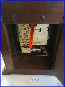 Seth Thomas Legacy VIII key wound mantel clock it appears to be unused