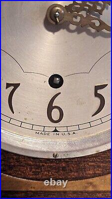 Seth Thomas Mantel Clock No 124 8 Day Pendulum Chime Movement Westminster USA