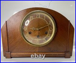 Seth Thomas Mantel Clock No. 124 Westminster Chime 1940 Mahogany Seth Thomas Mantel Clock No. 124 Westminster Chime 1940 Mahogany
