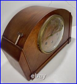 Seth Thomas Mantel Clock No. 124 Westminster Chime 1940 Mahogany