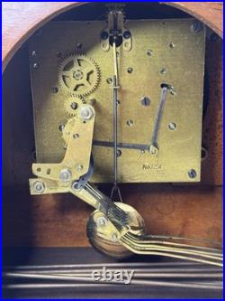 Seth Thomas Mantel Clock No. 124 Westminster Chime 1940 Mahogany