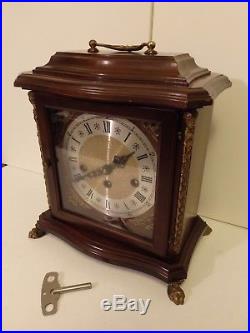 Seth Thomas Mantle Clock W Westminster Chimes Works Good, And Sounds Good