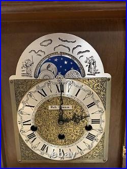 Seth Thomas Mantle Moon Phase Dial Clock Wharton Westminster Chime
