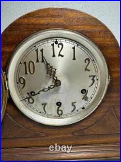 Seth Thomas Medbury Mantel Clock No. 124 Westminster Chime withKey & Pendulum