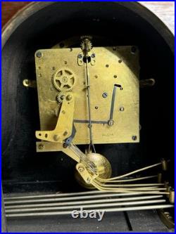 Seth Thomas Medbury Mantel Clock No. 124 Westminster Chime withKey & Pendulum