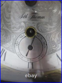 Seth Thomas Moon Dial 2j Germany Chime Movement A404-010 Working Mantle Clock