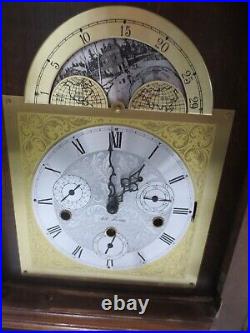 Seth Thomas Moon Dial 2j Germany Chime Movement A404-010 Working Mantle Clock