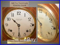 Seth Thomas Restored 5 Bell Sonora No. 61-1914 Antique Westminster Chimes Clock